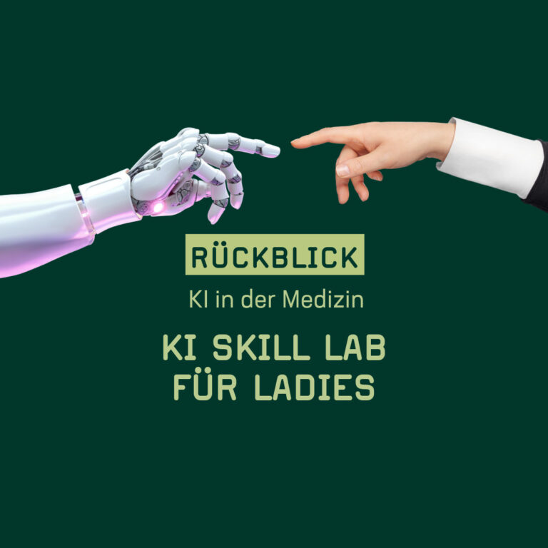 Roboter Hand versucht Menschliche Hand zu berühren